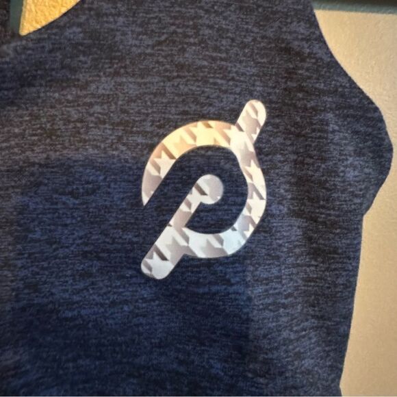 Peloton heathered navy blue size small sports bra - Picture 4 of 6